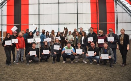 İ.Ü. Cerrahpaşa Öğrencilerine Yönelik "Tay Kırma ve Temel Eğitim" Kursu Tamamlandı