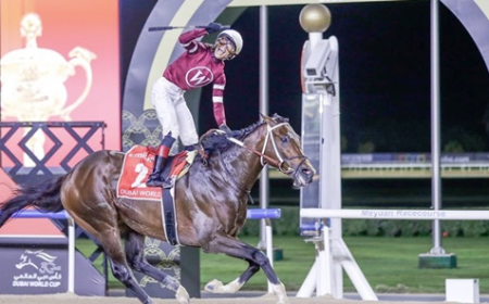30. Dubai World Cup'ta Muhteşem Zafer Magnitude'un Oldu