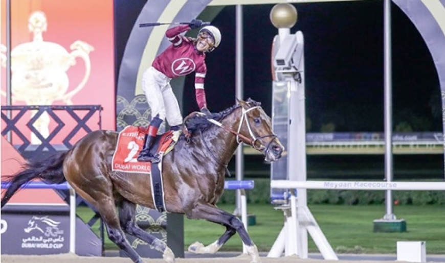30. Dubai World Cup'ta Muhteşem Zafer Magnitude'un Oldu